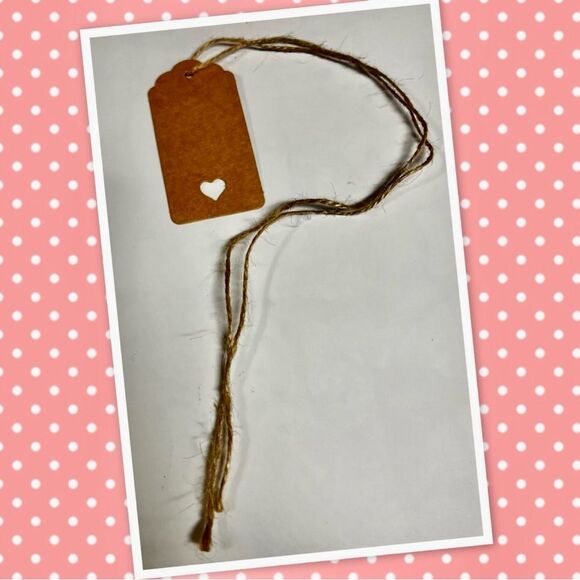 Valentines Burlap Wine Gift Bag - Picture 2 of 2